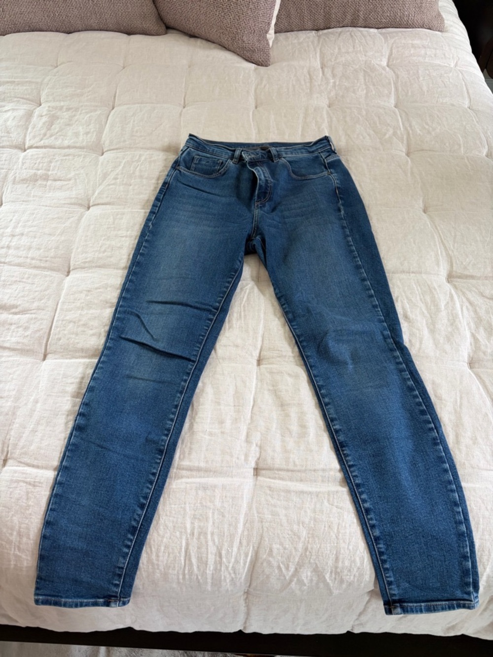 Massimo Dutti Dark Blue Skinny Jeans